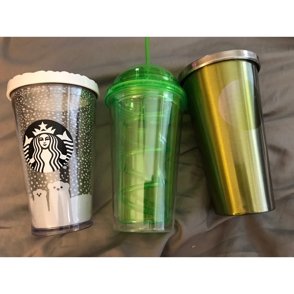 Starbucks tumblers
